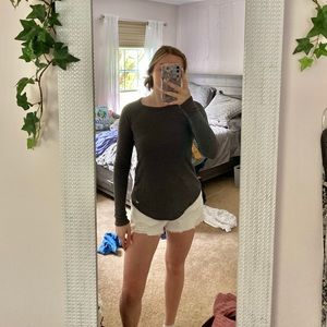 SOLD hollister grey long sleeve